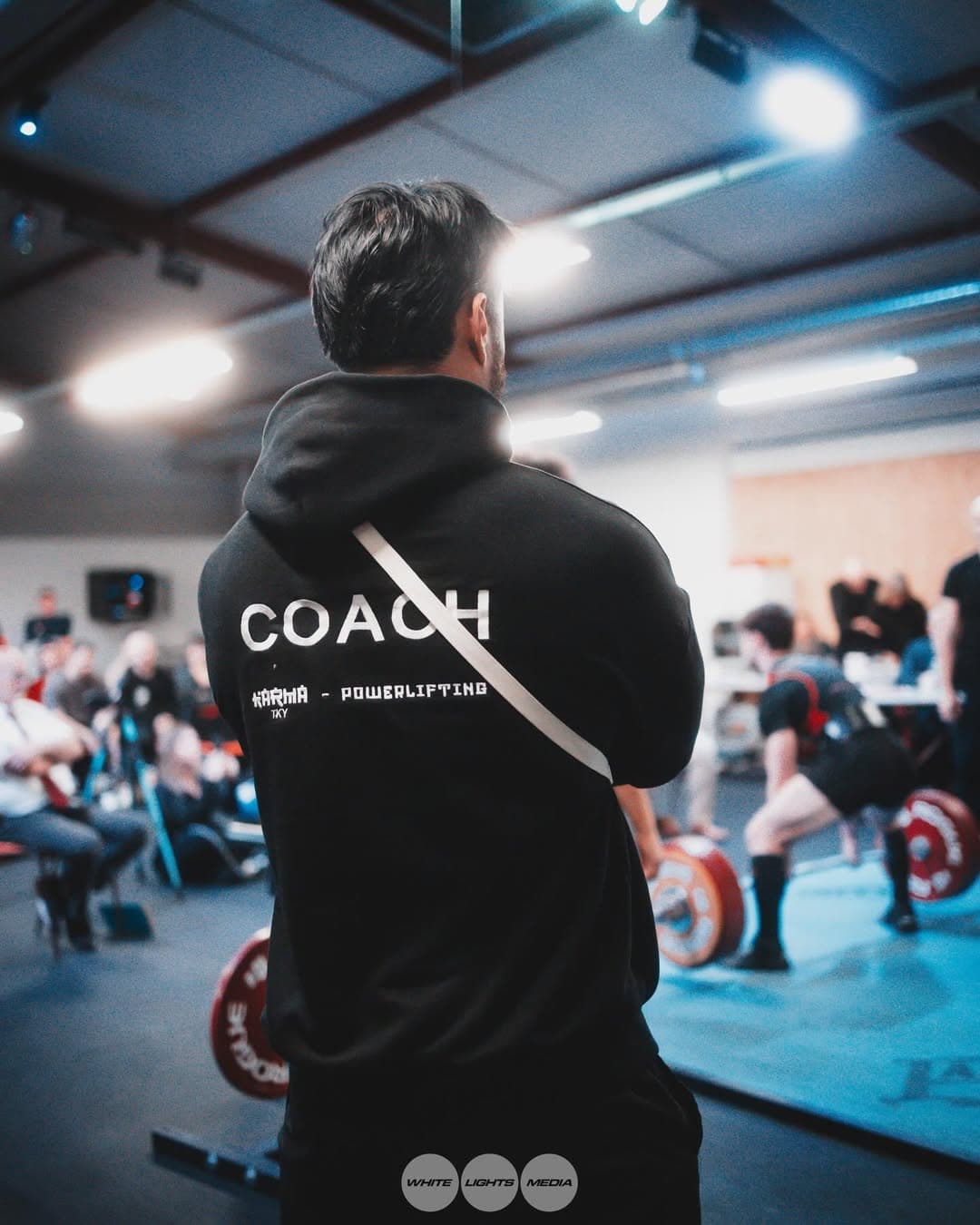 Tommy coach en compétition